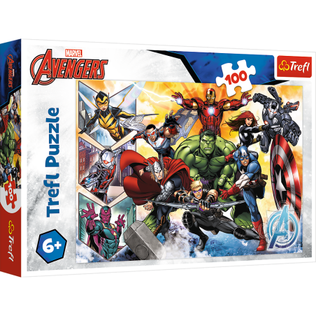 TREFL dėlionė "Avengers", 100 det.