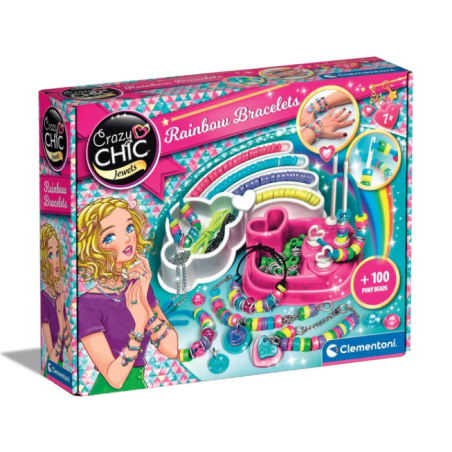 Apyrankių gamybos rinkinys „Clementoni Crazy Chic“