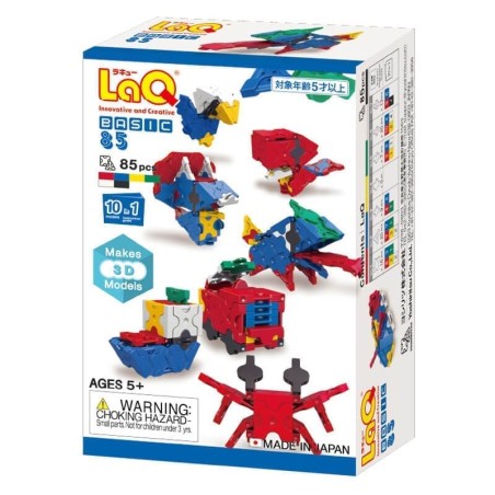 Japoniškas konstruktorius LaQ "Basic 85 Mini 3D"